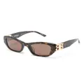 Balenciaga Eyewear Dynasty square-frame sunglasses - Brown