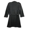 Yohji Yamamoto K-Chin Flap trench coat - Black