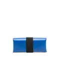 Marni logo-print smooth-grain wallet - Blue