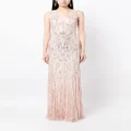 Jenny Packham Raquel crystal-embellished gown - Pink