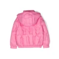 Dsquared2 Kids detachable-hood padded jacket - Pink