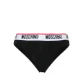 Moschino logo-waistband underwear 2-pack - Black