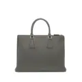 Prada Grey Saffiano Tote Bag