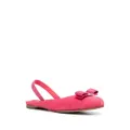 Ferragamo Suede ballerina shoes - Pink