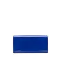 Ferragamo logo-plaque leather wallet - Blue