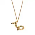 Jil Sander zodiac-sign pendant necklace - Gold
