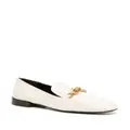 Tory Burch Jessa leather loafers - Neutrals