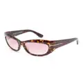 TOM FORD Eyewear Brianna FT1065 52T sunglasses - Brown