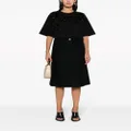 Lanvin A-line midi skirt - Black