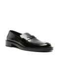 Stuart Weitzman Palmer Bold leather loafers - Black