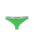 Dsquared2 logo-waistband seam-detail briefs - Green