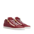 Giuseppe Zanotti Nicki leather sneakers - Red