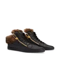 Giuseppe Zanotti Nicki leather sneakers - Black