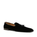 TOM FORD Nicolas tassel-detail velvet loafers - Black