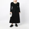 b+ab high-waisted track skirt - Black