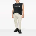 Dsquared2 mid-rise cotton tapered trousers - Neutrals