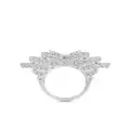 De Beers Jewellers 18kt white gold Enchanted Lotus diamond cocktail ring - Silver