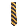 Ralph Lauren Kids stripe-print silk tie - Blue