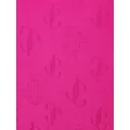 Jimmy Choo Emani monogram-jacquard silk-blend scarf - Pink