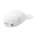 Jimmy Choo Paxy logo-appliquéd baseball cap - White