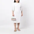 Jenny Packham Ebba crystal-embellished midi dress - White