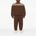Gucci GG Supreme cotton track pants - Brown