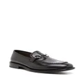 Ferragamo slip-on leather loafers - Black