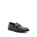 Ferragamo slip-on leather loafers - Black