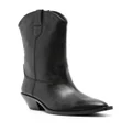 Ash Dalton Bis 60mm leather boots - Black