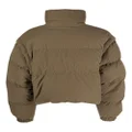 Moncler convertible cotton puffer jacket - Green