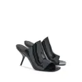 Ferragamo 85mm open-toe slide mules - Black