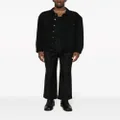 Saint Laurent buttoned denim jacket - Black