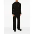 Dolce & Gabbana crystal-embellished crop waistcoat - Black