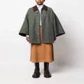 Mackintosh Cora high-neck raincoat - Green
