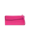 Valextra mini Pocket leather crossbody bag - Pink