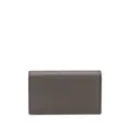 TOM FORD mini logo-plaque leather wallet - Grey