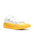 Lanvin Curb gradient-effect sneakers - Yellow