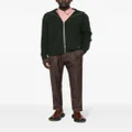 Paul Smith gingham-check wool trousers - Brown