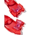 Mini Melissa Ultragirl Sweet bow-detail ballerina shoes - Red