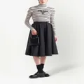 Prada pleated full skirt - Black