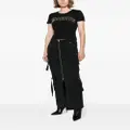 Blumarine zip-fastening maxi skirt - Black