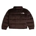 The North Face Nuptse velour down jacket - Brown
