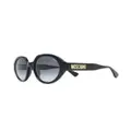 Moschino Eyewear gradient round-frame sunglasses - Black
