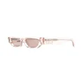 Tommy Hilfiger cat eye-frame sunglasses - Neutrals