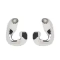 Alexander McQueen chain hoop earrings - Silver