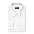 Zegna silk bow tie - White