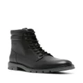 Tommy Hilfiger padded leather ankle boots - Black