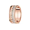Boucheron 18kt gold Quatre Radiant diamond ring - Pink