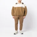 Lacoste logo-patch elasticated-waist track pants - Brown