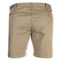 Lacoste slim-cut chino shorts - Brown